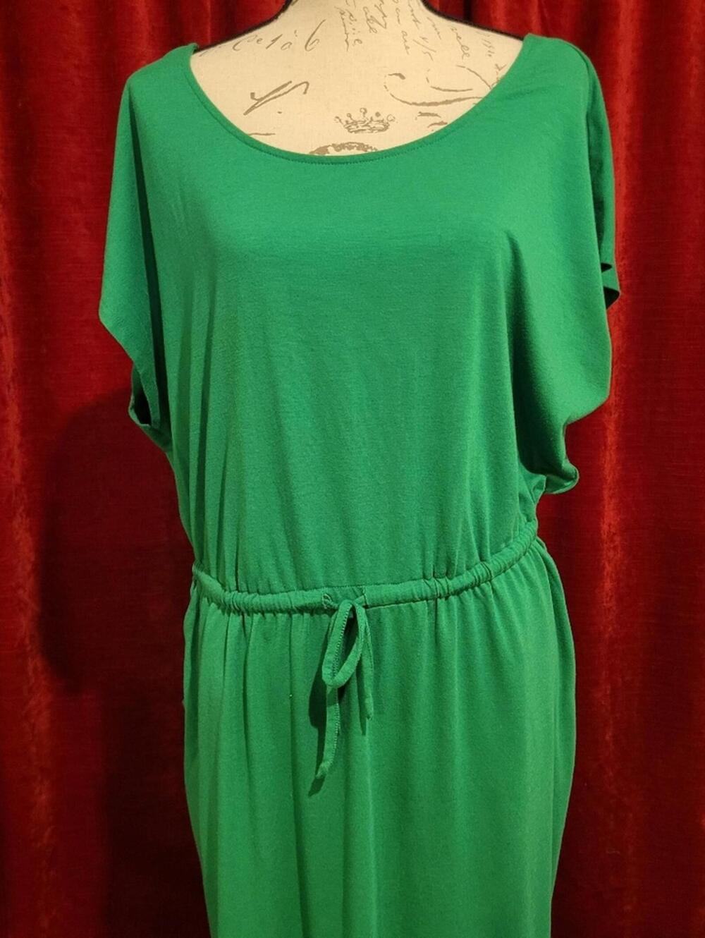 BUNDLE SALE! TORRID Kelley Green Dress Size 2X - Picture 3 of 9